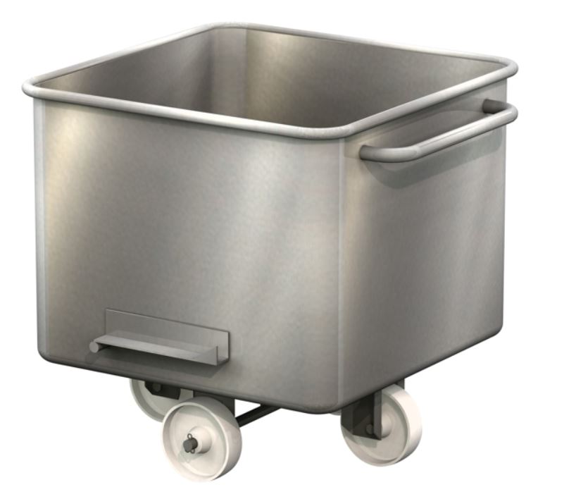 Paslanmaz Et Taşıma Arabası